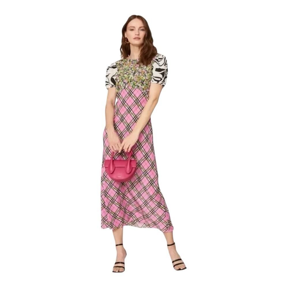RIXO Winnie Dress Silk